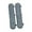 Style H, variant on 2 Pieces Chair Armrest Pad Elbow Support Cushion Velvet Material for Office Gaming Home Chairs