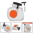 thumbnail image 2 of Chainsaw Recoil Starter Kit for 021 023 025 MS250 MS230 MS210 with Handle and Rope Replacement 1123 080 1802 Orange"}, 2 of 6