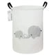 thumbnail image 1 of FANKANG Cesta de almacenamiento, cesta de lona para la colada, plegable con revestimiento de PE impermeable, grandes cestas de almacenamiento para niños y niñas, oficina, dormitorio, ropa, juguetes (e, 1 of 5