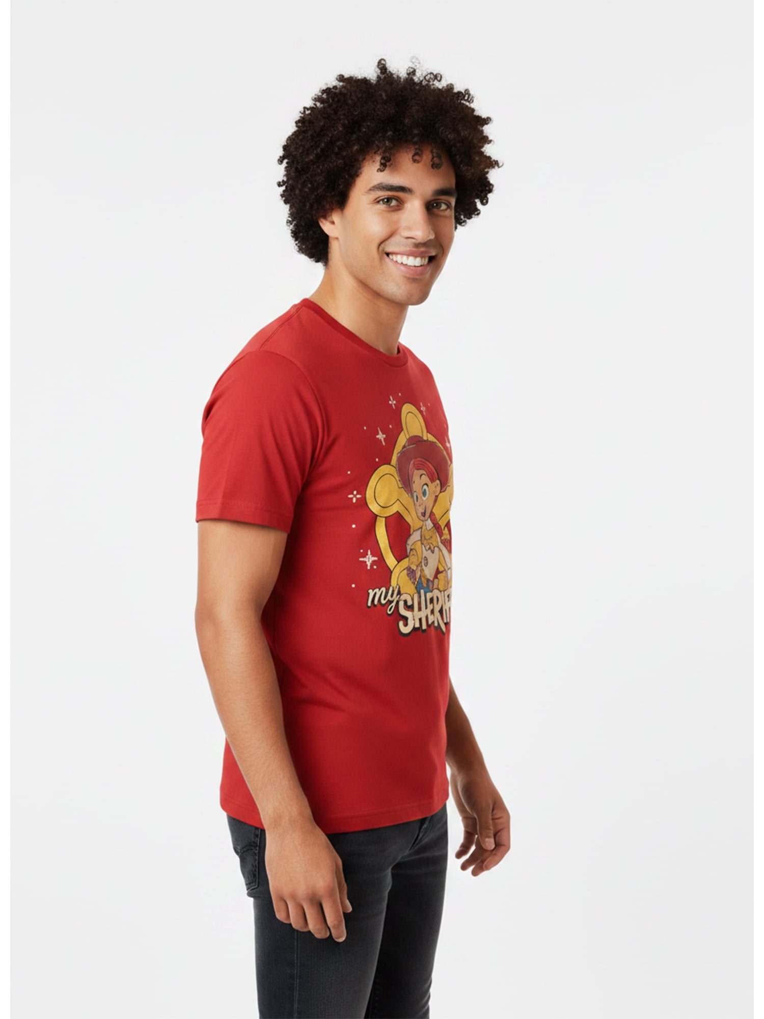 Toy Story, Men's & Big Men's Graphic Tee, My Sheriff Era, Sizes S-3XL