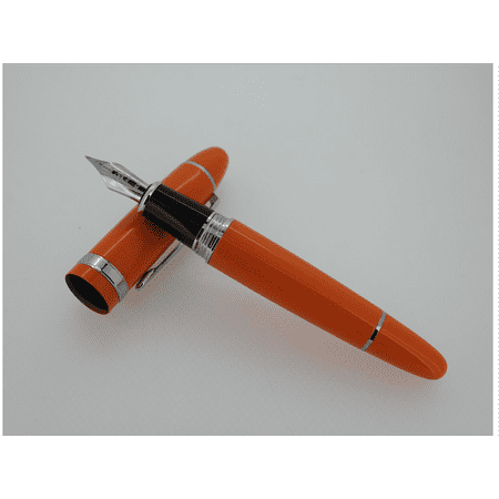 JinHao 159 Orange CT Fountain Pen - Medium Nib