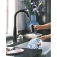 thumbnail image 4 of Moen Haelyn Single-Handle Pull-Down Sprayer Kitchen Faucet with Reflex and Power Boost in Matte Black, 4 of 11