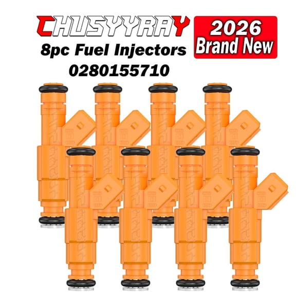 8PCS Newest Fuel Injector 0280155710 FOR 1998 Ford Crown Victoria 4.6L V8
