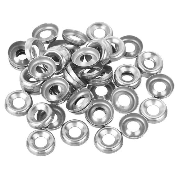 #14 304 Stainless Steel Cup Washer Countersunk for Screw Bolt 100pack