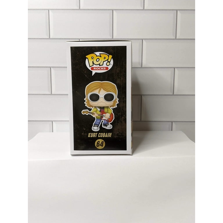 Nirvana Funko POP! Rocks Kurt Cobain Vinyl Figure [White