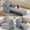 1 Seater-Light Gray, variant on 87" Convertible Sofa Bed, Noelse 3 in 1 Queen Size Sleeper Sofa with Adjustable Backrest, Storage Armrest & Side Pockets, Dark Grey