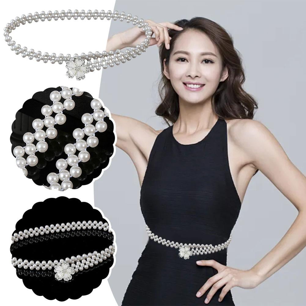 Ceinture perle et strass deals
