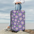 thumbnail image 3 of Lsque Daisies Flowers Printed Luggage Cover, Travel Luggage Protector,Scratch and Dirt Resistant, Fits 18-32 Inch Luggage -, 3 of 9