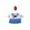CType, variant on Porch Goose Outfit, Graduation Sailor Outfit,Nautical Style Costume for Lawn Cement Statue, Perfect for Graduation Season & Outdoor Garden Yard Decor