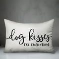 thumbnail image 3 of Creative Products Dog Kisses Fix Everything 14x20 Spun Poly Pillow, 3 of 3