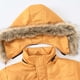 thumbnail image 5 of Abrigo De Invierno Para Niños Pequeños Niños Niñas Otoño Color Sólido Chaqueta Gruesa Y Cálida Desmontable Sombrero Capucha Prendas De Abrigo Odeerbi LM103-1807, 5 of 8