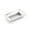 Matte Chrome, variant on Schaub And Company 441-MB Finestrino 2-1/2" Center To Center Modern Fluted Open Rectangle