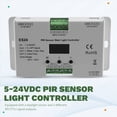 thumbnail image 3 of 5-24VDC PIR Sensor 24 Steps Stair Light Controller ES24 24CH Single Color RGB Pixel SPI Stairway Light Led Controller, 3 of 7