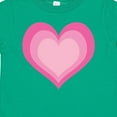 thumbnail image 4 of Inktastic Pink Valentine Heart Girls Toddler T-Shirt, 4 of 5