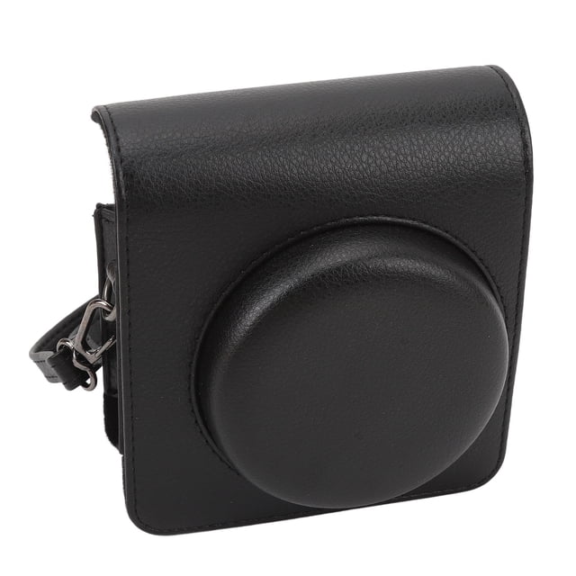 Instant Camera Case, PU Leather Protective Storage Bag with Detachable Strap Rope, Vintage Style for Photography Enthusiasts Gift