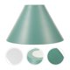 thumbnail image 3 of BRIGHTFUFU Tombre de lámpara de lámpara Tombre de lámpara pequeña Tombra decorativa moderna para luz colgante, 3 of 7