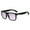 Black, variant on BIFOCAL Reading Glasses 2.50 for Women and Men. Oversized Gradient Gray Presbyopic Glasses. Square Sunglasses Black Readers +2.50