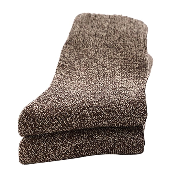 Minnieouse 5 pares de calcetines de invierno para hombre, cubierta para el pie, estilo Simple, accesorios de calcetería para hombre, media pantorrilla, Medias café sólido Minnieouse AP010992-03B