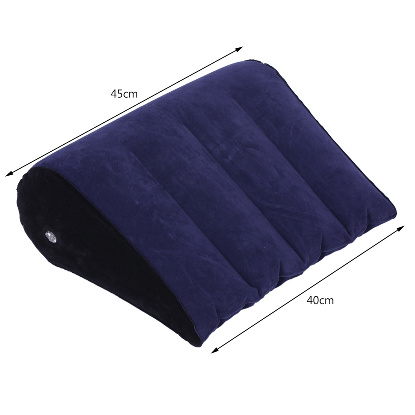 Inflatable Triangle Wedge Pillow For Intimate Positioning - Waterproof & Fleece