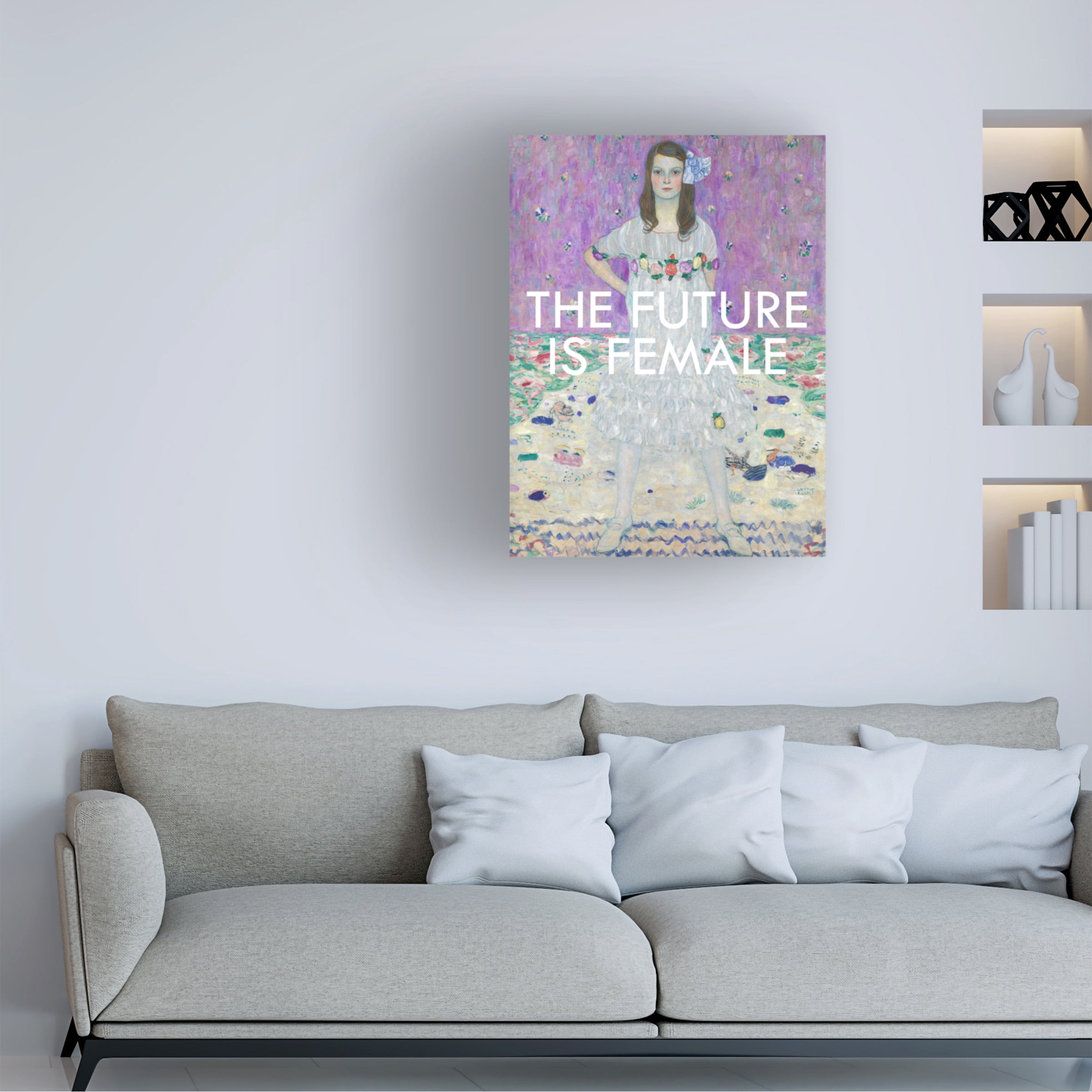 Jennifer Paxton Parker 'Masterful Snark The Future is Female' Canvas Art
