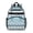 Blue Geometric Triangle, variant on Blue Geometric Triangle Diamond Pattern Backpack for School,Cute School Bag,Schoolbag with Adjustable Shoulder Straps & Padded Back,15.25"x11.5"x5.25"