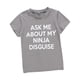 thumbnail image 4 of Camiseta de humor gráfico Yinane Camisetas divertidas con tapa Camiseta de verano de manga corta Gris S, 4 of 8