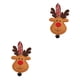 thumbnail image 3 of Yuarrent Campana de Navidad colgante ambientes decorativos árbol de Navidad colgante tela no tejida reutilizable chimenea decoración tipo 1 Tipo 1 2Conjunto, 3 of 6