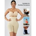 thumbnail image 6 of Athlemo Women's High Waisted Shaper Shorts Tummy Control Thigh Slimmer Butt Lifting, 6 of 7