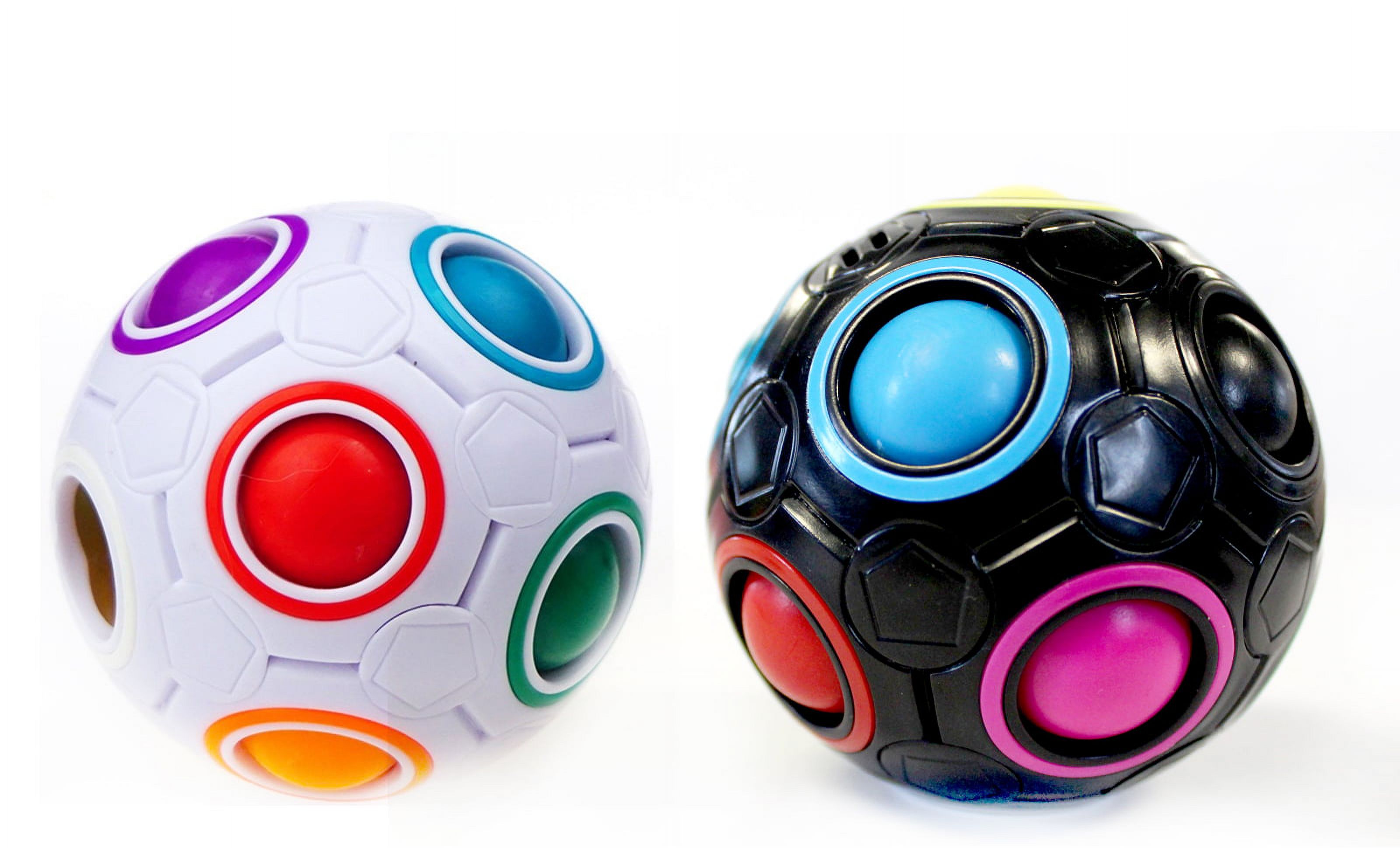 Luminous Galaxy Rainbow Ball - Black