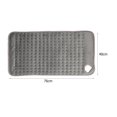 thumbnail image 3 of Estera de calefacción eléctrica de 6 engranajes ajustable para cama de hogar (gris de la UE 76*40cm) Likrtyny Para estrenar, 3 of 7