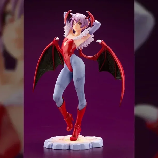 Lz Darkstalkers Morrigan Aensland Anime Figure Lilith Action Figurine