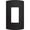Matte Black, variant on Franklin Brass Soft Modern (3-Pack) Pure White 1-Gang Screwless Decorator/Rocker Wall Plate, Single Switch Cover, Concealed Mount, Outlet Cover W42467K-PW-CP