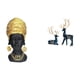 thumbnail image 1 of Estatua de mujer africana,Estante de oficina con estatua de mujer africana,Adorno de figura de resina delicado para el hogar,Estatua de ciervo alce,Figuras de alce y ciervo,decoración del, 1 of 8