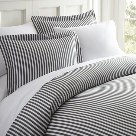 Noble Linens Premium Ultra Soft 3 Piece Ribbon Printed Duvet Cover Set