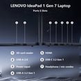 thumbnail image 5 of Lenovo IdeaPad 1 15.6" FHD Laptop, AMD Ryzen 5 7520U, 8GB RAM, 1TB SSD, Windows 11 Home, Blue, 5 of 7