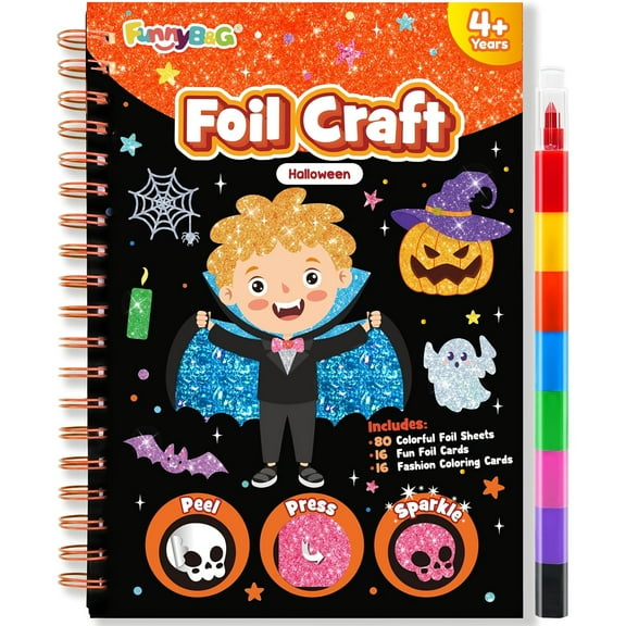 Foil Art Craft Activity for Kids