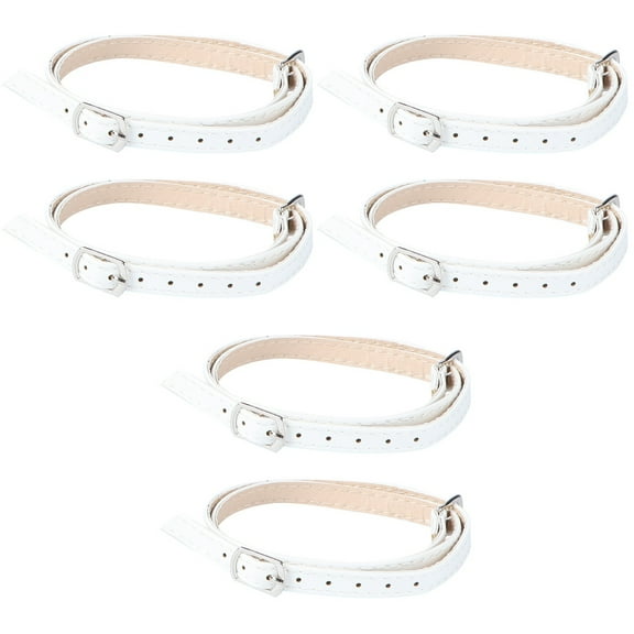 Shoe Straps for Heels Cross High Shoelace White Pumps Women Buckle Extender High-end Women's Miss 3 Pairs