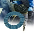 thumbnail image 3 of Airbrush Hose 1/8" to 1/4" Compressor Tool ,1.8 M 5.9 Ft ,Durable Air Compressors ,Premium Nylon Braided Standard Tube Adapter Brush Blue, 3 of 6