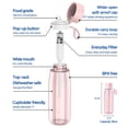 thumbnail image 2 of Botella de agua PHILIPS GoZero Everyday Filter 1L Rosa, 2 of 7