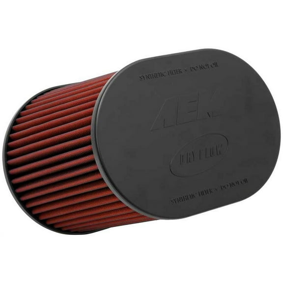 AEM Dryflow Universal Engine Air Filter: Washable, Multi-Layer Protection, Engineered to Boost Horsepower, AEM-21-2259DK