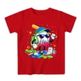 thumbnail image 4 of Back to School Shirt for Boys Short Sleeve Cartoon Prints T Shirts Crewneck Kids Clothes 1-13 Years, 4 of 4