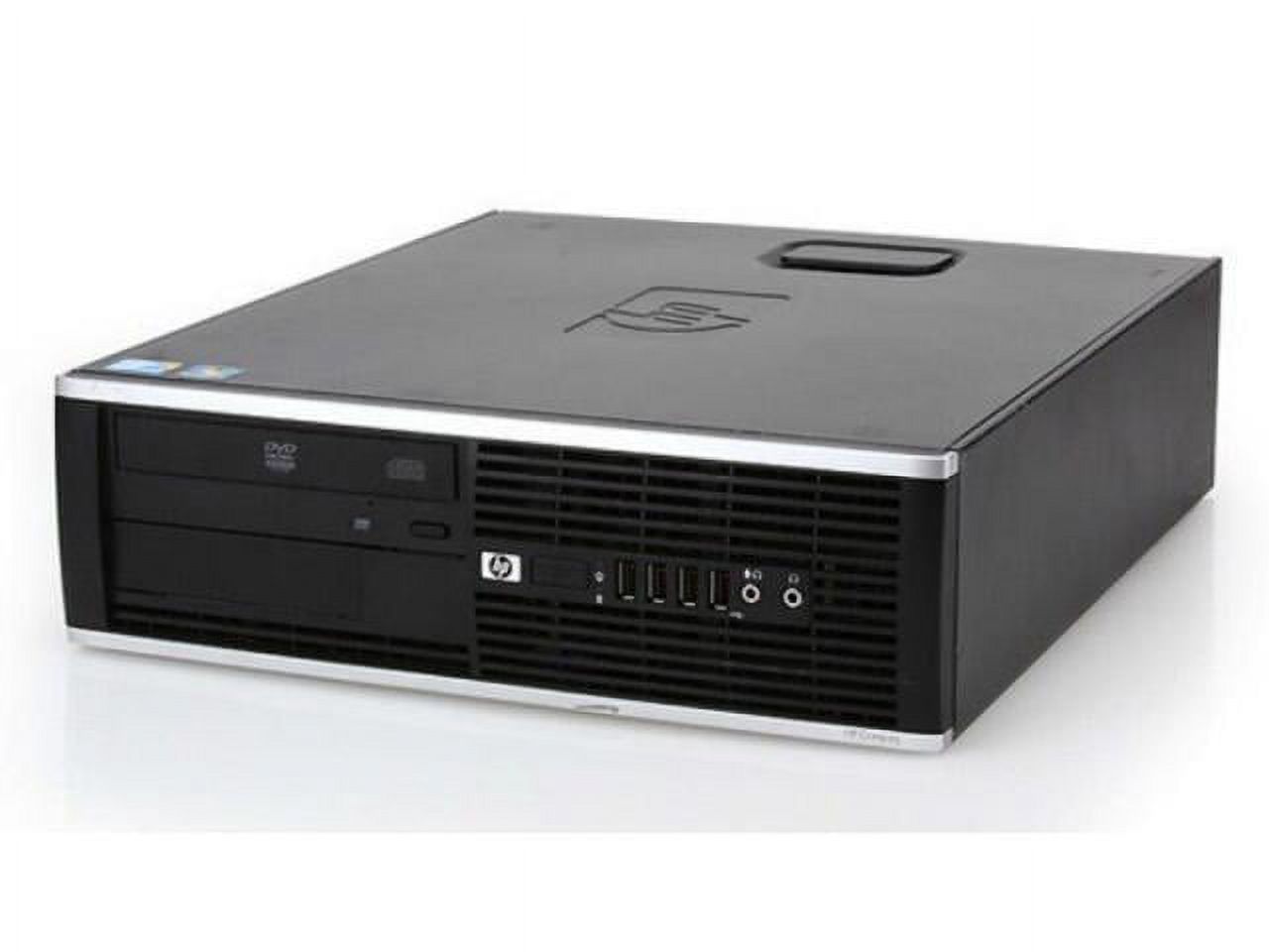 Used HP Compaq 8300 Elite Desktop Computer, Intel Core i7-3770 Processor, 16 GB of RAM, 256 GB SSD, DVD, Wi-Fi, Windows 10 Professional 64-Bit. - image 3 of 5
