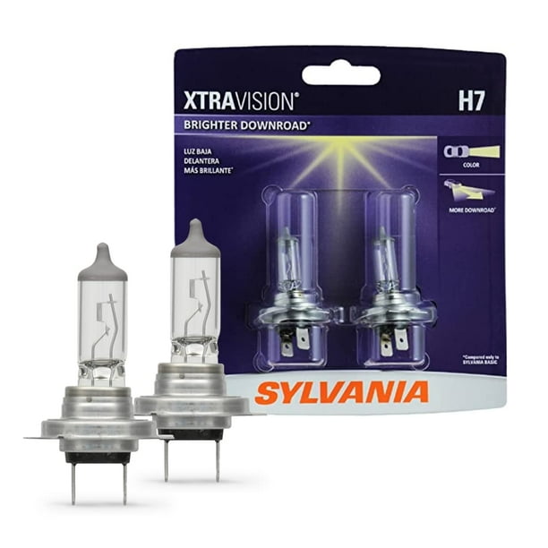 Bombilla halógena para faros delanteros SYLVANIA H7 XtraVision (2 bombillas)