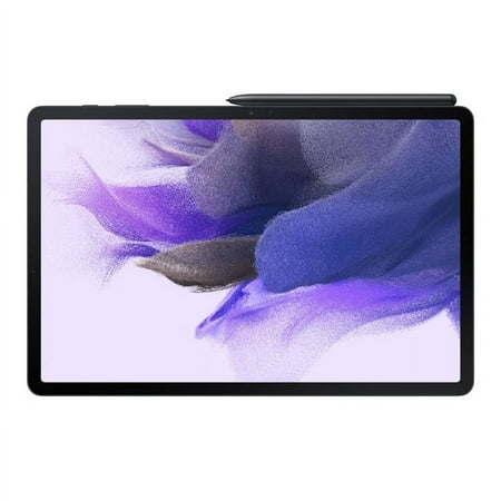 Restored Samsung Galaxy Tab S7 FE 12.4" 64GB Mystic Black Cellular WiFi SMT733NZKSXAR (Refurbished)