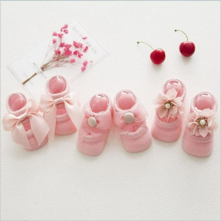 

Synpos Newborn Socks Girl/Baby Girl Socks/Toddler Girl Socks/Baby Socks 0-3/Girls Ruffle Socks/Baby Socks 6-12 Months/Baby Ruffle Socks/Baby Socks with Grip