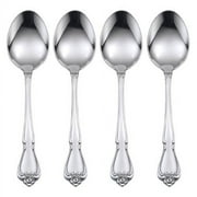 Oneida Flatware True Rose Dinner Spoons Set Of 4
