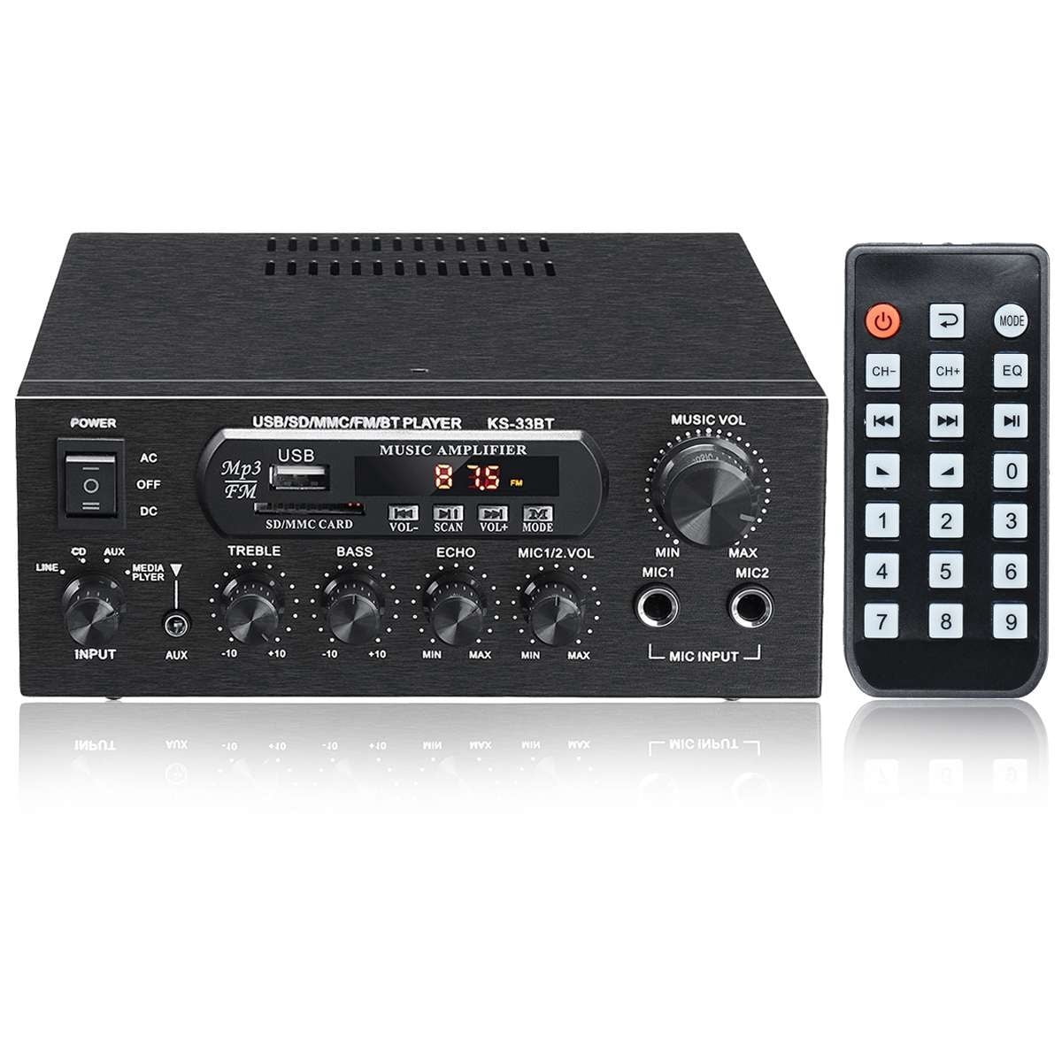 Hifi Digital Amplifier Stereo LED Digital Sound Amplifiers USB Memory Card Aux FM Radio 2x450W Amplificador ,Super Compatibility