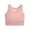 Pink, variant on JIUKE Tank Tops for Women Sleeveless Sleep Crop Tops Crewneck Stretchy Base Layer Vests Slim Fitted Pajamas Tops