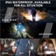 thumbnail image 3 of Luces Para Bicicleta, Faro Led Recargable Por Usb Con Luz Trasera, Linterna Impermeable Para Senderismo, Camping, Equitación Nocturna Guardurnaity OD008047-00, 3 of 7