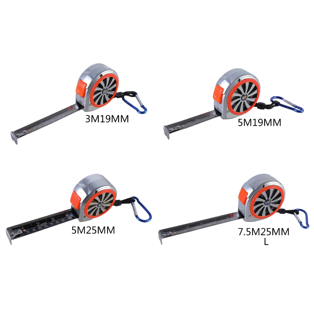 MOMOJIA Self Locking Tape Measure with Hand Strap Furniture Making Tape for Indoor Renovations & Furniture Making Project